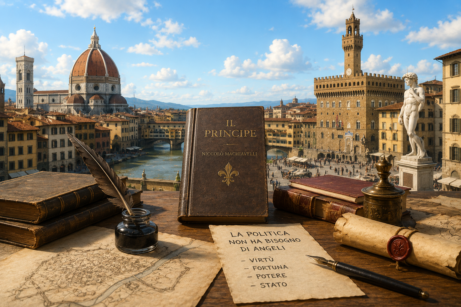 MACHIAVELLI: POLITIK TANPA MALAIKAT